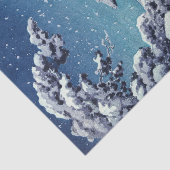 Tsuchiya Koitsu - Sneeuw op de Ukimido bij Katada Tissuepapier (Detail)