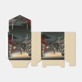 Tsuchiya Koitsu - Sneeuw op Nezu Shrine Bedankdoosjes (Uitgevouwen)