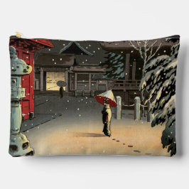 Tsuchiya Koitsu - Sneeuw op Nezu Shrine Etui