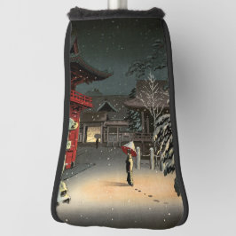 Tsuchiya Koitsu - Sneeuw op Nezu Shrine Golfheadcover