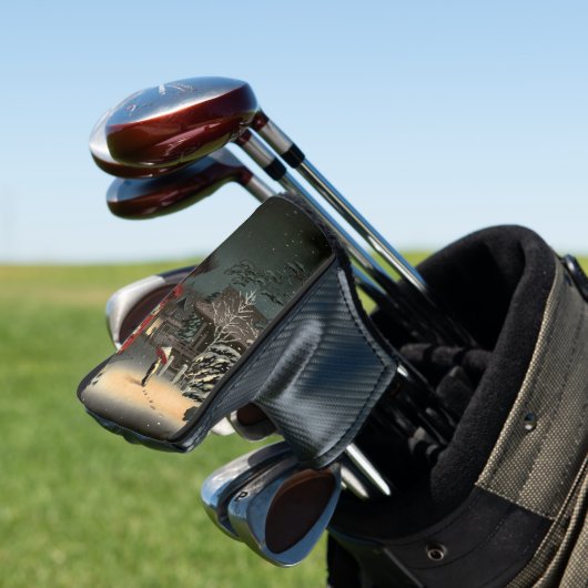 Tsuchiya Koitsu - Sneeuw op Nezu Shrine Golfheadcover (Insitu)