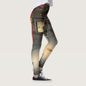 Tsuchiya Koitsu - Sneeuw op Nezu Shrine Leggings (Rechts)