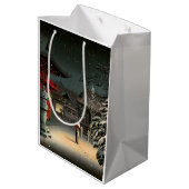 Tsuchiya Koitsu - Sneeuw op Nezu Shrine Medium Cadeauzakje (Achterkant Gekanteld)