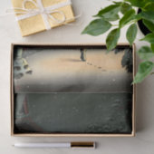 Tsuchiya Koitsu - Sneeuw op Nezu Shrine Tissuepapier (Geschenk)