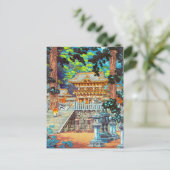 Tsuchiya Koitsu The Gate Yomei the Nikko Shrine Briefkaart (Staand voorkant)
