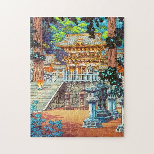 Tsuchiya Koitsu The Gate Yomei the Nikko Shrine Legpuzzel (Verticaal)