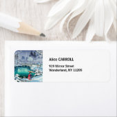 Tsuchiya Koitsu - Voorjaarssneeuw bij Maruyama Etiket (Insitu)