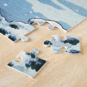 Tsuchiya Koitsu - Voorjaarssneeuw bij Maruyama Legpuzzel (Zijkant)