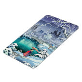 Tsuchiya Koitsu - Voorjaarssneeuw bij Maruyama Magneet (Linkerzijde)