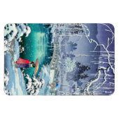 Tsuchiya Koitsu - Voorjaarssneeuw bij Maruyama Magneet (Horizontaal)