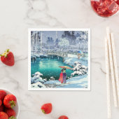 Tsuchiya Koitsu - Voorjaarssneeuw bij Maruyama Servet (Insitu)