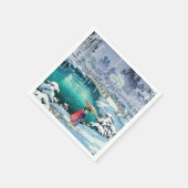 Tsuchiya Koitsu - Voorjaarssneeuw bij Maruyama Servet (Hoek)