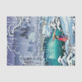 Tsuchiya Koitsu - Voorjaarssneeuw bij Maruyama Tissuepapier (Voorkant)