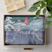 Tsuchiya Koitsu - Voorjaarssneeuw bij Maruyama Tissuepapier (Geschenk)