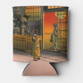 Tsuchiya Koitsu - Zijstraat Araki in Yotsuya Blikjeskoeler (Voorkant)