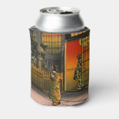 Tsuchiya Koitsu - Zijstraat Araki in Yotsuya Blikjeskoeler (Blikje Achterkant)