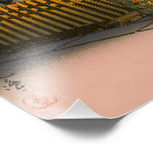 Tsuchiya Koitsu - zijstraat Araki in Yotsuya Foto Afdruk (Hoek)