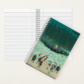 Tsuchiyama, Japan:  Japans houtblok Notitieboek (Binnen)