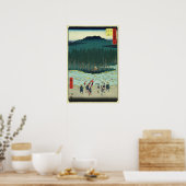 Tsuchiyama, Japan: Oude Japanse Houtsnede Poster (Keuken)