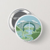 TSUJUNKYO BADGE MEDIUM RONDE BUTTON 5,7 CM (Voorkant /achterkant)