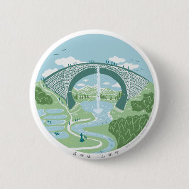 TSUJUNKYO　BADGE MEDIUM RONDE BUTTON 5,7 CM