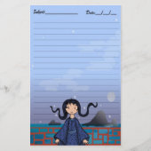 Tsuki no Yoru Briefpapier (Voorkant)