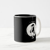 Tsukimi Pengin Tweekleurige Koffiemok (Voorkant rechts)