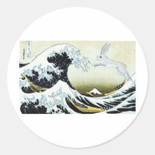 TSUNAMI BUNNY RONDE STICKER