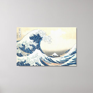 Tsunami Canvas Afdruk