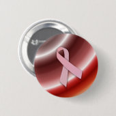 Tsunami Design Cancer Awareness Ribbon Ronde Button 5,7 Cm (Voorkant /achterkant)