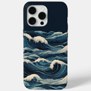 tsunami-golven iPhone 15 pro max hoesje