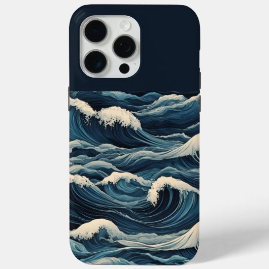 tsunami-golven Case-Mate iPhone case (Achterkant)