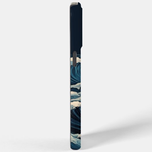tsunami-golven Case-Mate iPhone case (Achterkant / Rechts)