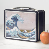 Tsunami Grote Golf van Kanagawa Japan door Hokusai (In situ)