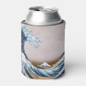 Tsunami Grote Golf van Kanagawa Japan door Hokusai Blikjeskoeler (Blikje Voorkant)