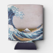 Tsunami Grote Golf van Kanagawa Japan door Hokusai Blikjeskoeler (Achterkant)