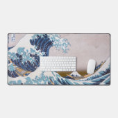 Tsunami Grote Golf van Kanagawa Japan door Hokusai Bureaumat (Keyboard & Muis)