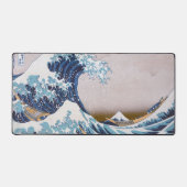 Tsunami Grote Golf van Kanagawa Japan door Hokusai Bureaumat (Voorkant)