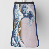 Tsunami Grote Golf van Kanagawa Japan door Hokusai Golfheadcover (Draai 90)