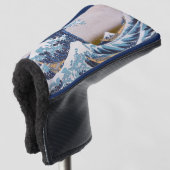 Tsunami Grote Golf van Kanagawa Japan door Hokusai Golfheadcover (3/4 voorkant)