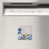 Tsunami Grote Golf van Kanagawa Japan door Hokusai Magneet (Insitu (Vaatwasser))