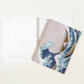 Tsunami Grote Golf van Kanagawa Japan door Hokusai Planner (Display)