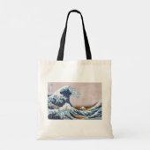 Tsunami Grote Golf van Kanagawa Japan door Hokusai Tote Bag (Achterkant)