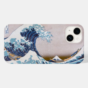 Tsunami Grote Golf voor Kanagawa Japan door Hokusa Case-Mate iPhone 14 Hoesje
