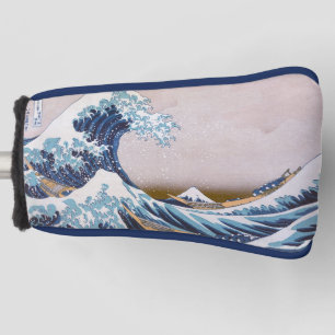 Tsunami Grote Golf voor Kanagawa Japan door Hokusa Golfheadcover