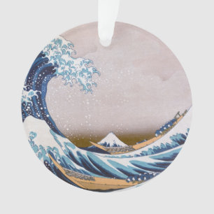 Tsunami Grote Golf voor Kanagawa Japan door Hokusa Ornament