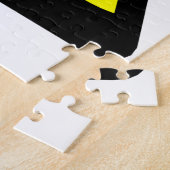 Tsunami Hazard Sign Legpuzzel (Zijkant)