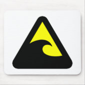 Tsunami Hazard Sign Muismat (Voorkant)