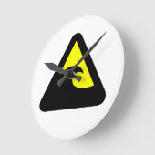 Tsunami Hazard Sign Ronde Klok (Hoek)