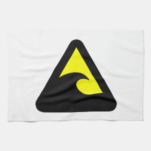 Tsunami Hazard Sign Theedoek